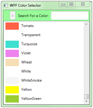 color selector for wpf applications color selector for wpf applications